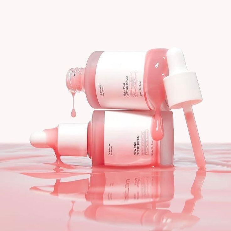 pink peptide serum