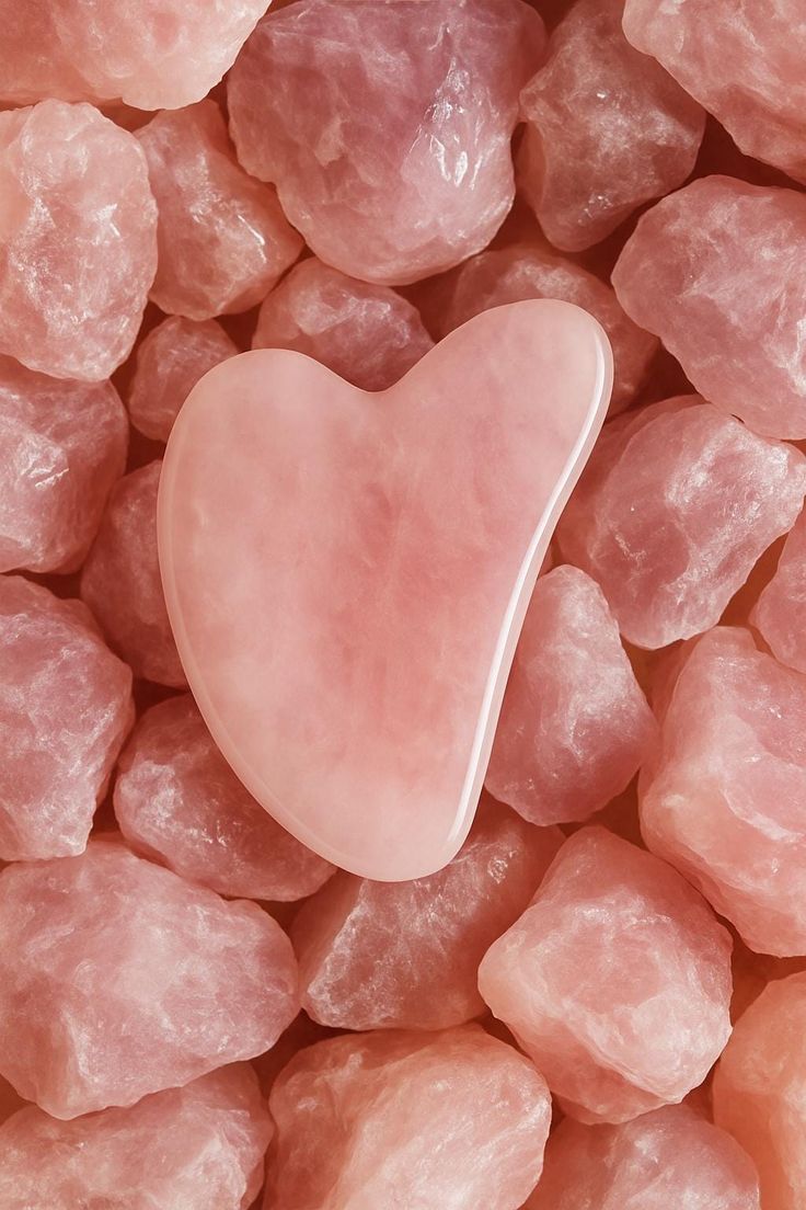 Rouleau en resine rose